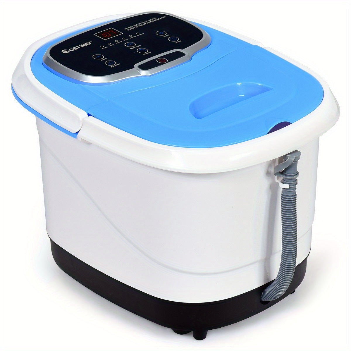 NNETM Electric Heated Footbath Tub – Foot Spa Massager(Blue)