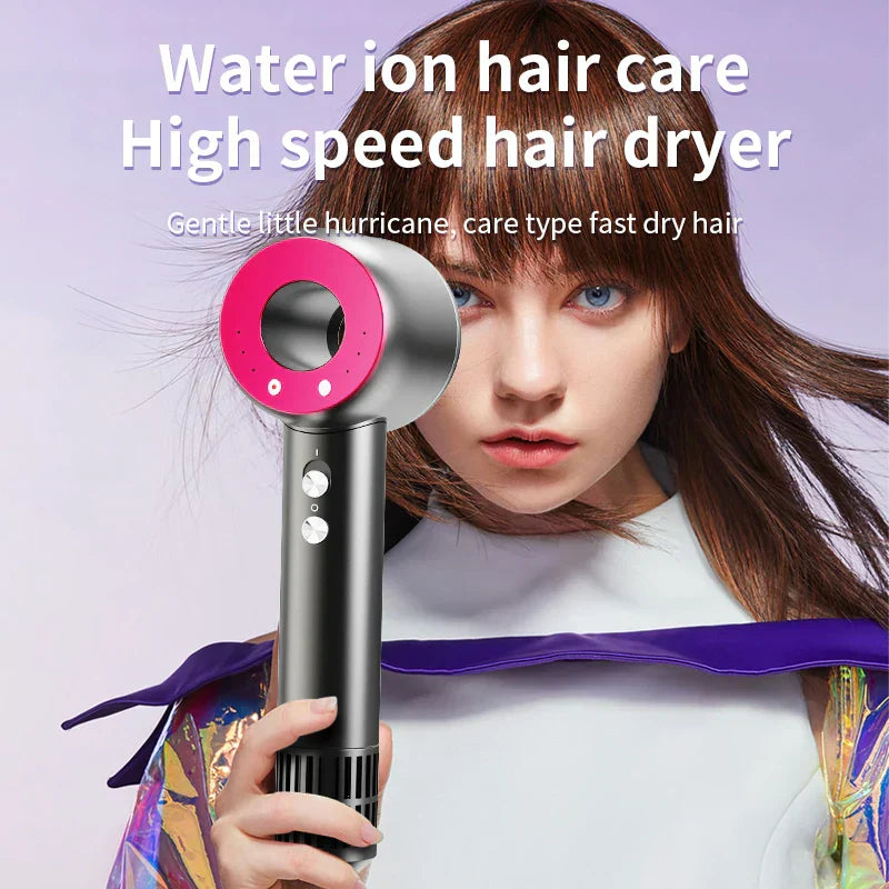 NNEOBA Professional Hair Dryer with Negative Ionic Technology and Nozzle